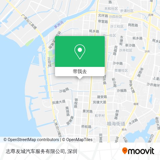 志尊友城汽车服务有限公司地图