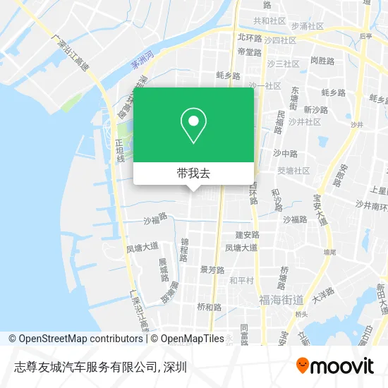 志尊友城汽车服务有限公司地图
