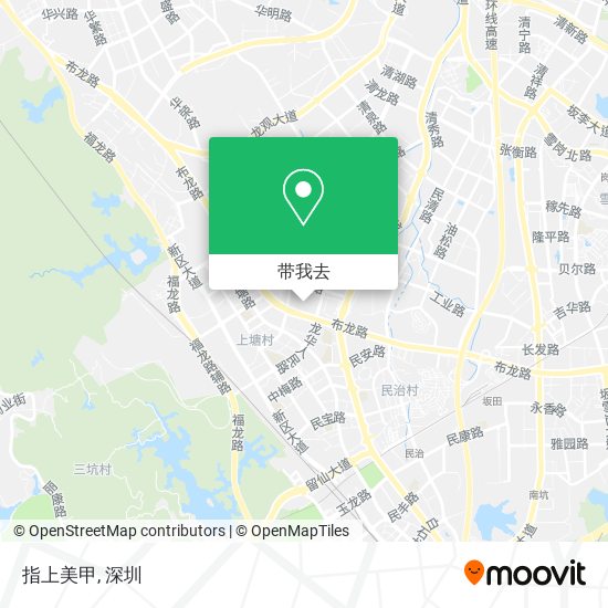 指上美甲地图