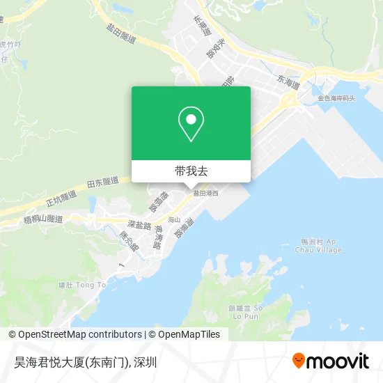 昊海君悦大厦(东南门)地图