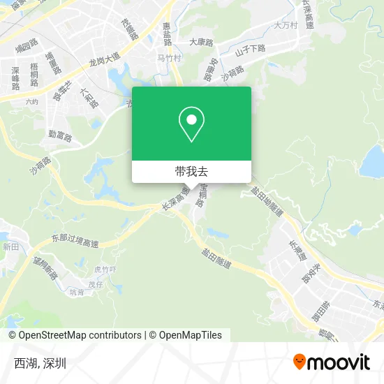 西湖地图