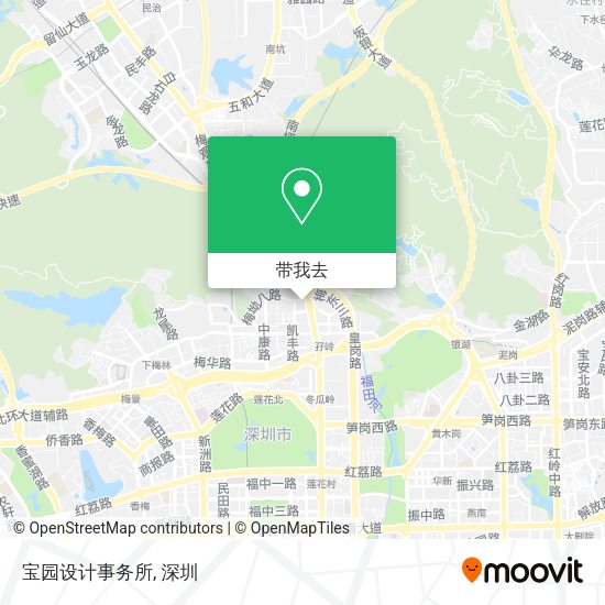 宝园设计事务所地图