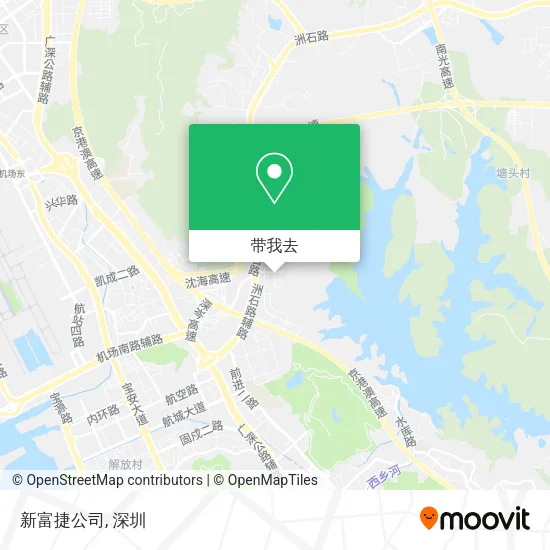 新富捷公司地图