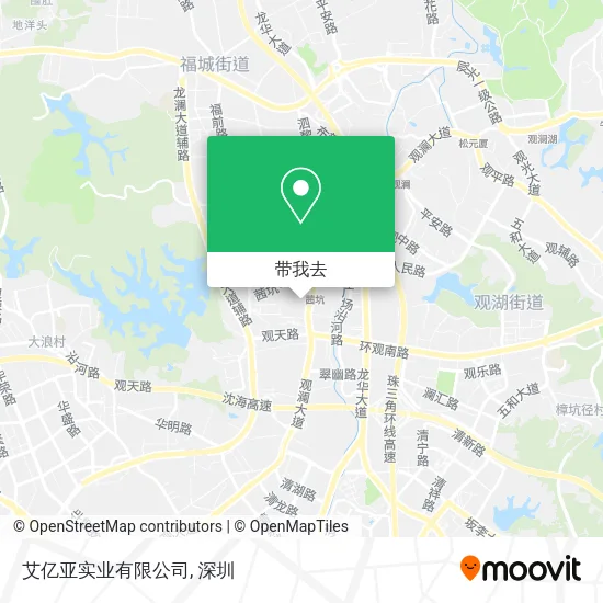 艾亿亚实业有限公司地图