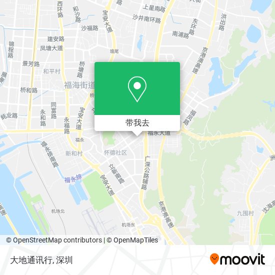 大地通讯行地图