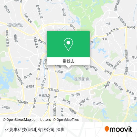 亿曼丰科技(深圳)有限公司地图
