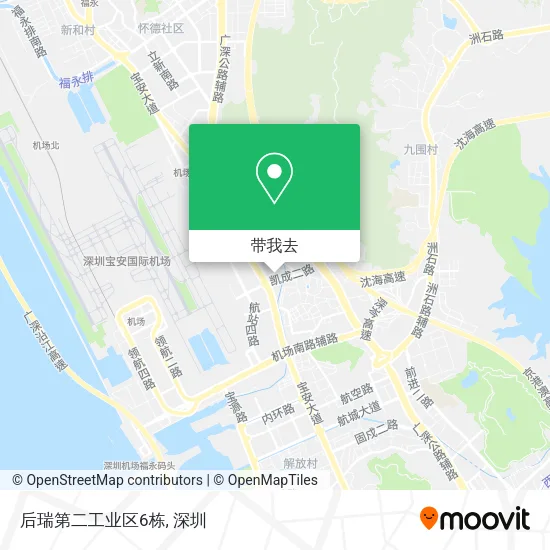 后瑞第二工业区6栋地图