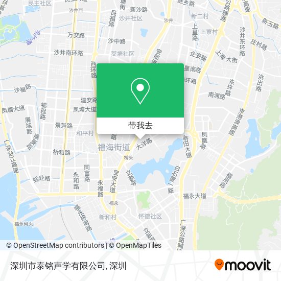 深圳市泰铭声学有限公司地图