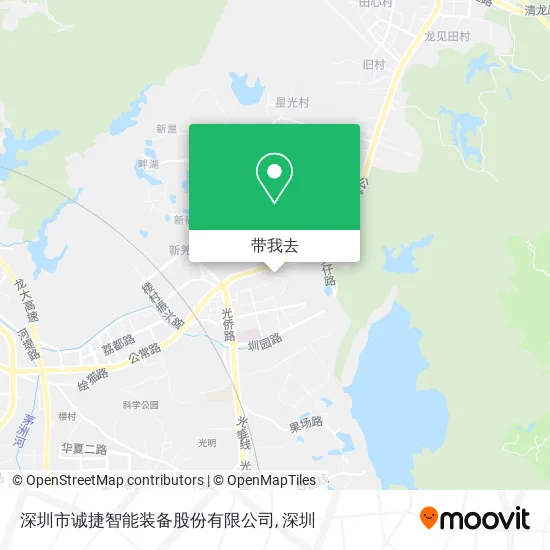 深圳市诚捷智能装备股份有限公司地图