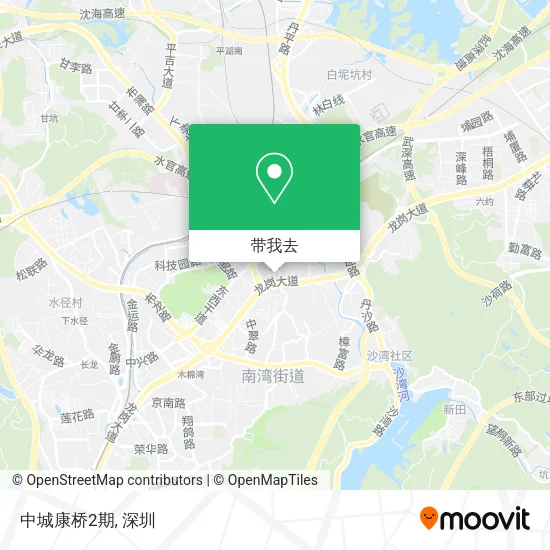 中城康桥2期地图