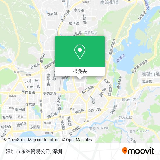 深圳市东洲贸易公司地图