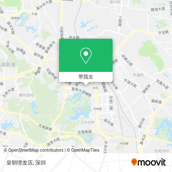 皇朝理发店地图