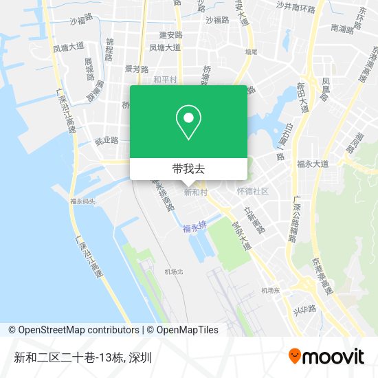 新和二区二十巷-13栋地图