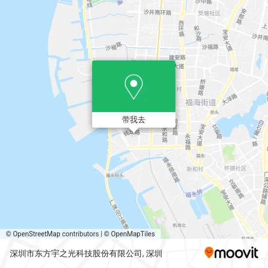 深圳市东方宇之光科技股份有限公司地图