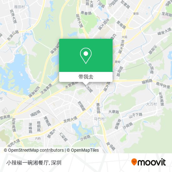 小辣椒一碗湘餐厅地图