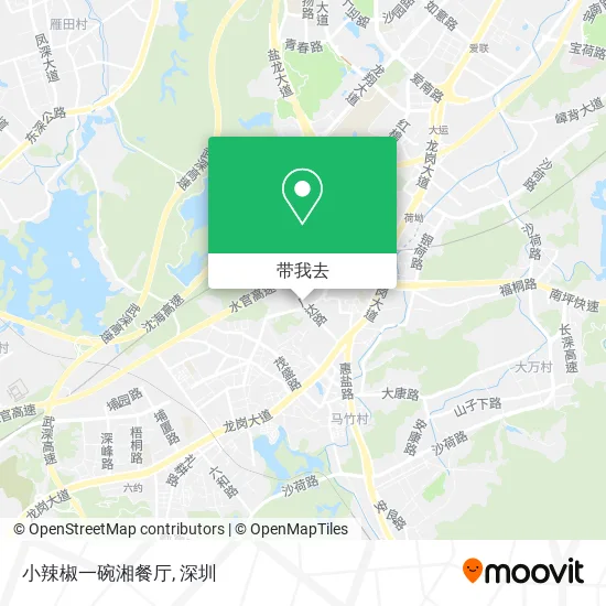 小辣椒一碗湘餐厅地图