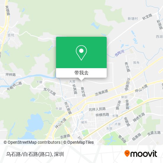 乌石路/白石路(路口)地图