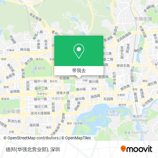 德邦(华强北营业部)地图