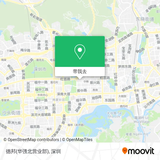 德邦(华强北营业部)地图