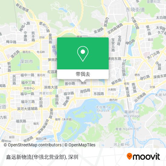 鑫远新物流(华强北营业部)地图