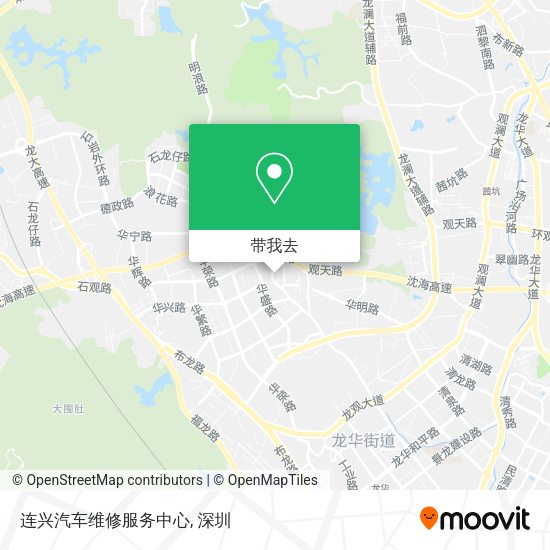 连兴汽车维修服务中心地图