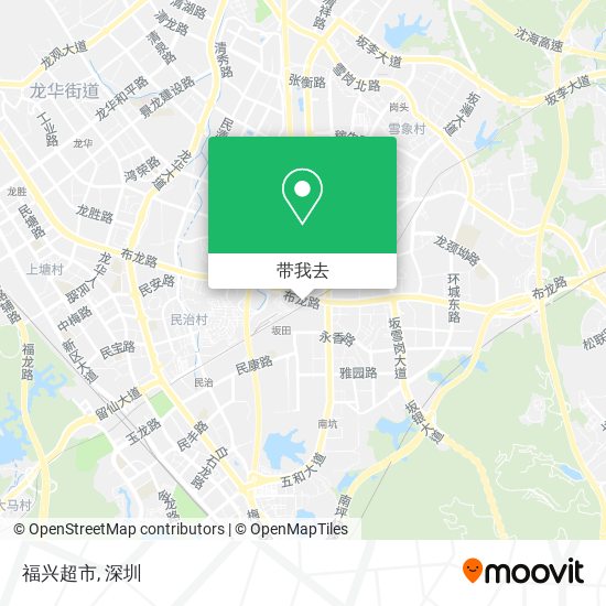 福兴超市地图