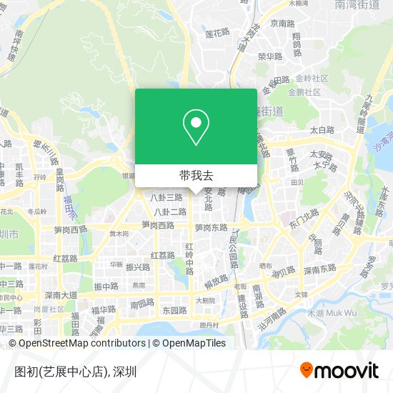 图初(艺展中心店)地图