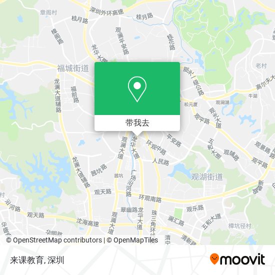 来课教育地图