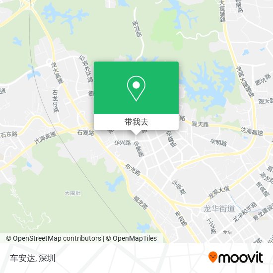 车安达地图
