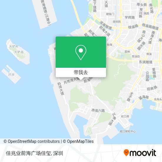 佳兆业前海广场佳玺地图