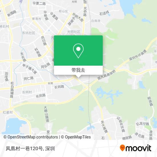 凤凰村一巷120号地图