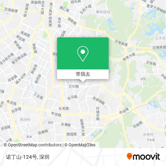 诺丁山-124号地图