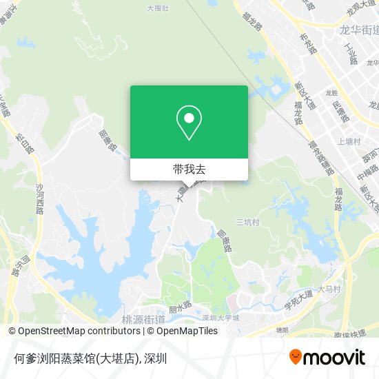 何爹浏阳蒸菜馆(大堪店)地图