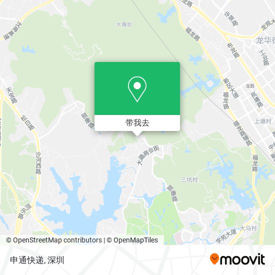 申通快递地图