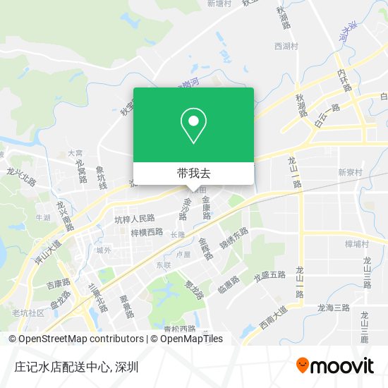 庄记水店配送中心地图