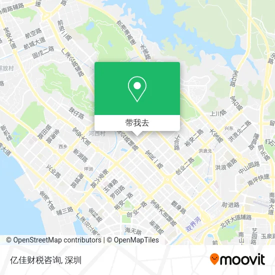 亿佳财税咨询地图