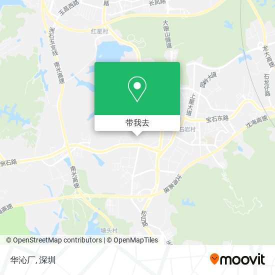 华沁厂地图