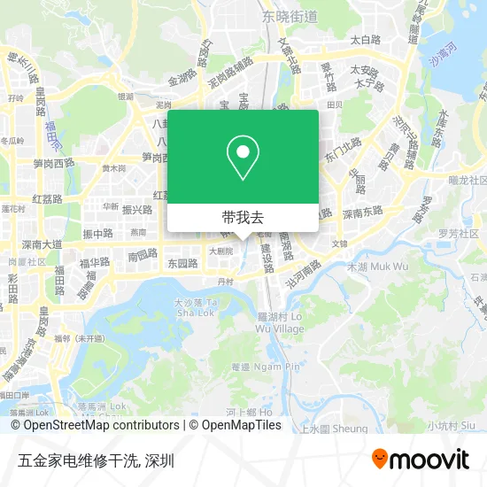五金家电维修干洗地图