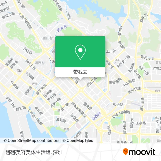 娜娜美容美体生活馆地图