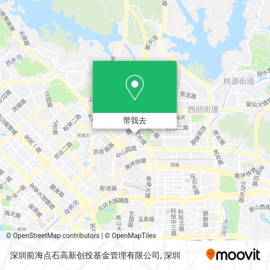 深圳前海点石高新创投基金管理有限公司地图
