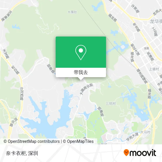 奈卡衣柜地图