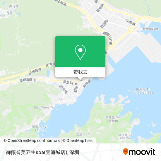 御颜誉美养生spa(壹海城店)地图