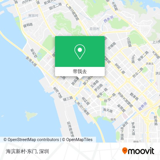 海滨新村-东门地图