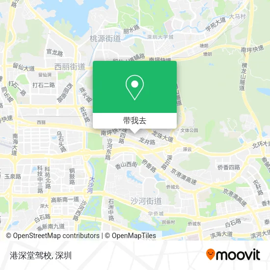 港深堂驾校地图