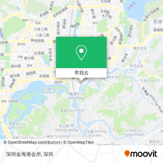 深圳金海港会所地图