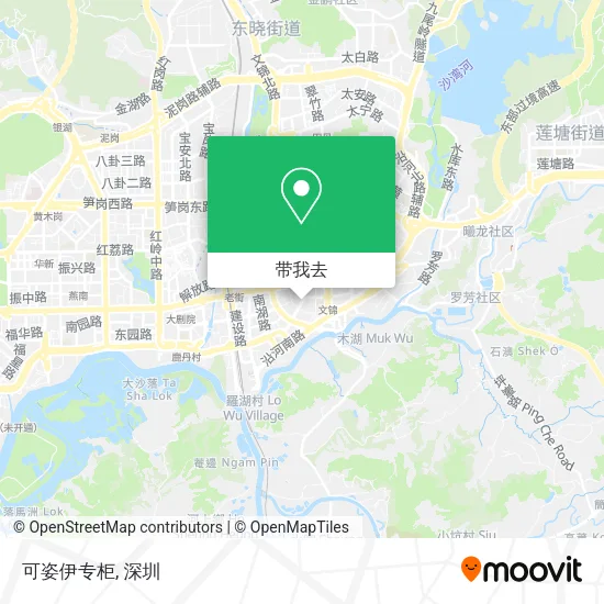 可姿伊专柜地图