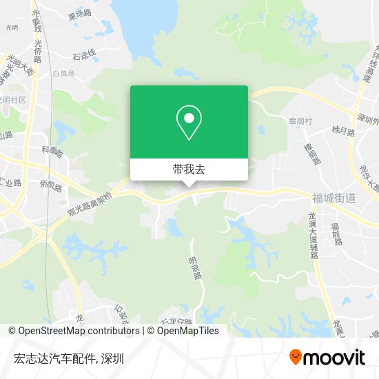 宏志达汽车配件地图
