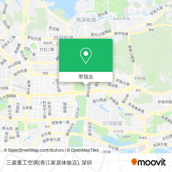 三菱重工空调(香江家居体验店)地图