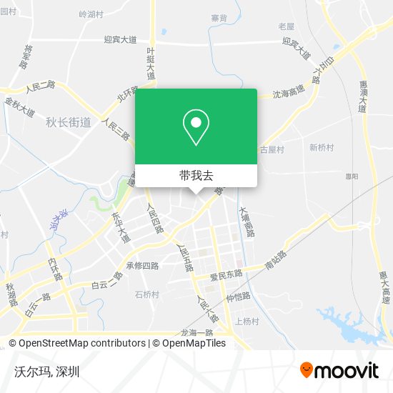 沃尔玛地图