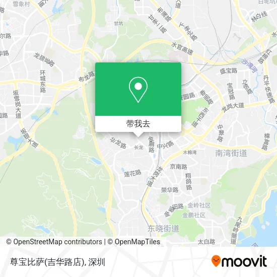 尊宝比萨(吉华路店)地图